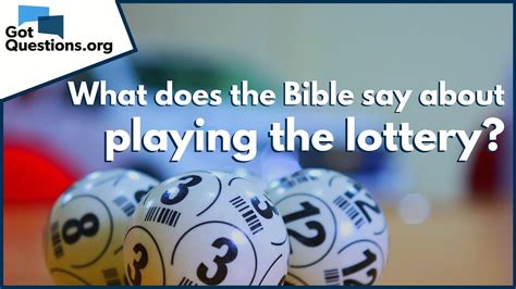 is playing the lottery a sin|bad things about the lottery.